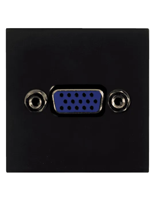  AUDAC CP45VGA-B Plastron 45x45 - SVGA Schwarz|MusicGoodDeal 