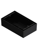  AUDAC WB50-B WallPanel Surface Mount Box Black|MusicGoodDeal 