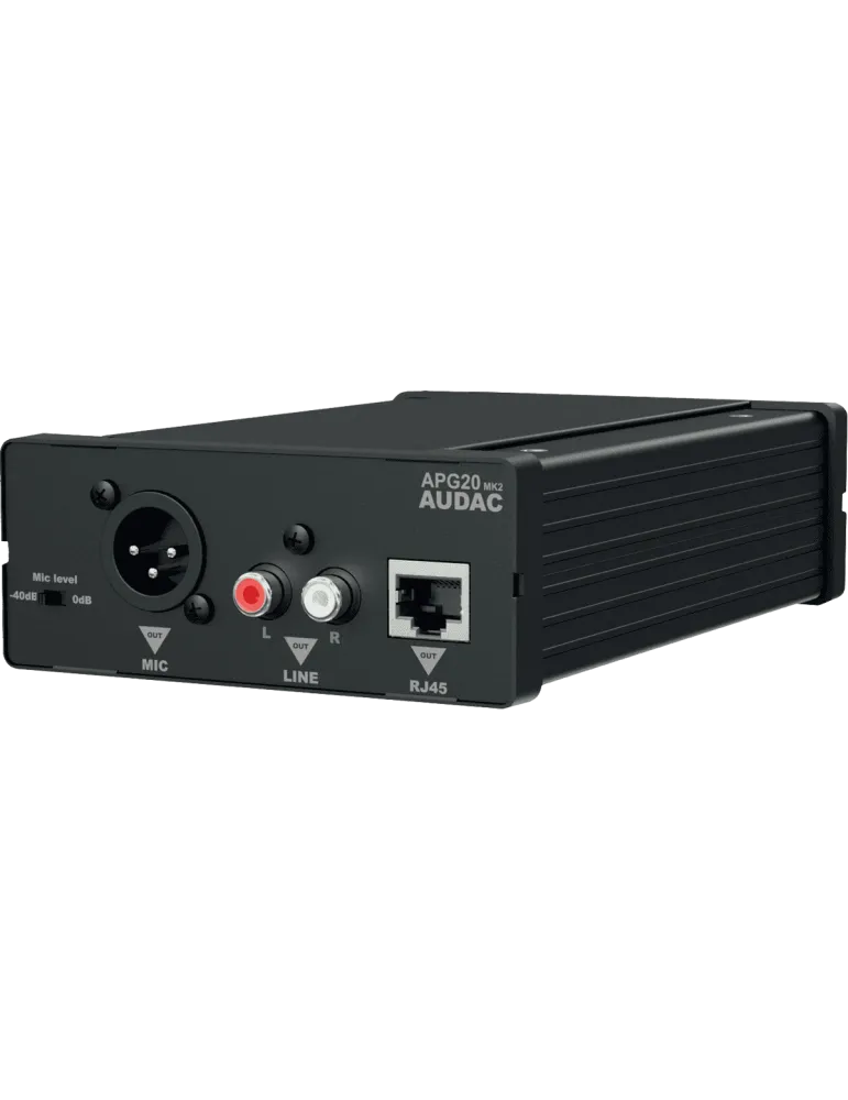  AUDAC APG20MK2 Audio gateway for WLI/WMI|MusicGoodDeal 