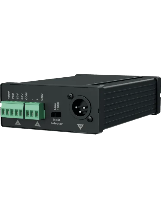  AUDAC ATU44MK2 Adapt. 100V / Line Out|MusicGoodDeal 