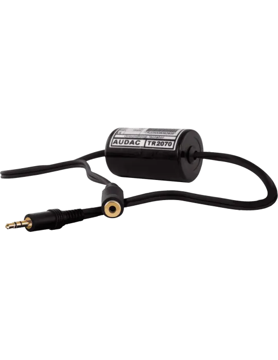  AUDAC TR2070 3.5mm line isolator jack|MusicGoodDeal 
