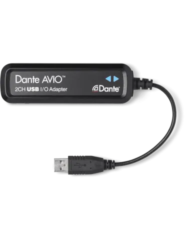  DANTE ADP-USB-AU-2X2 Dante-USB-Adapter - 2 Kanäle I/O|MusicGoodDeal 