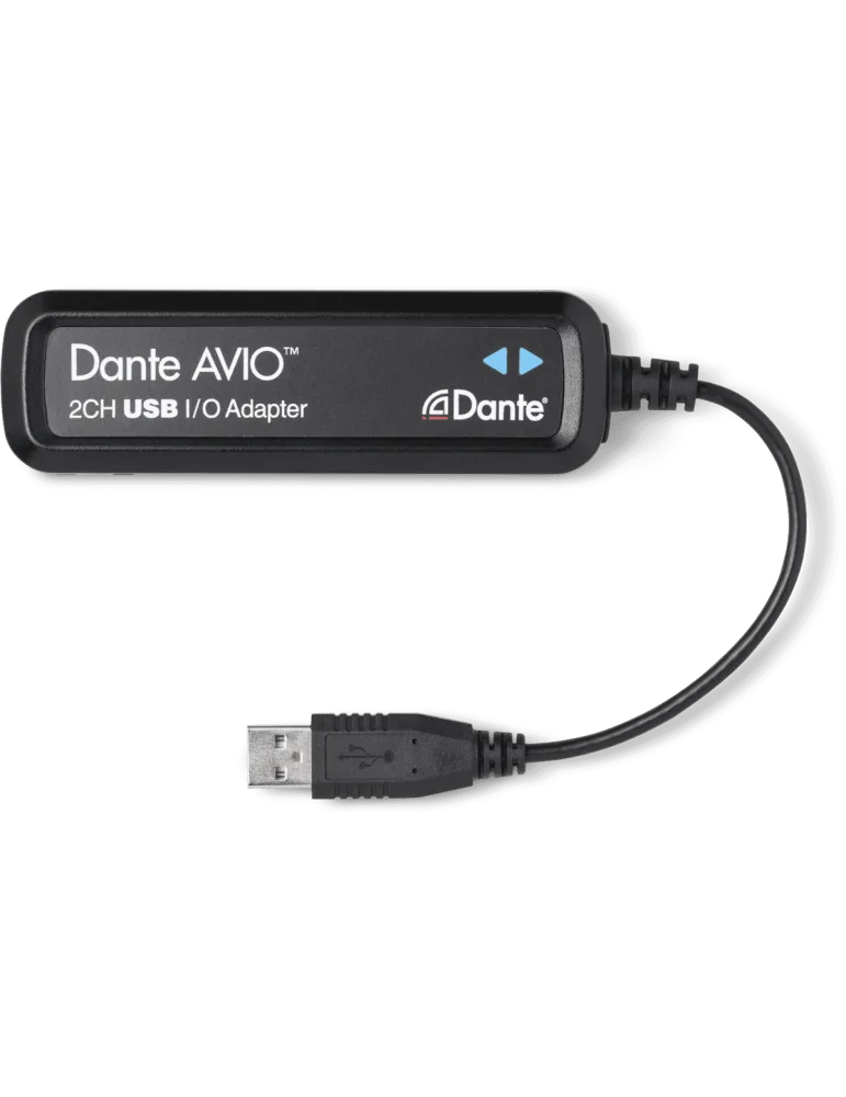  DANTE ADP-USB-AU-2X2 Adaptador Dante-USB - 2 canales de E/S|MusicGoodDeal 