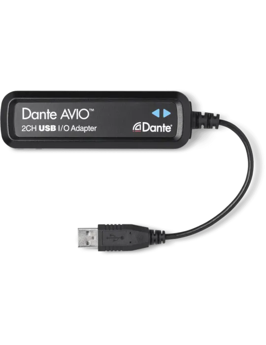  DANTE ADP-USB-AU-2X2 Adaptador Dante-USB - 2 canales de E/S|MusicGoodDeal 