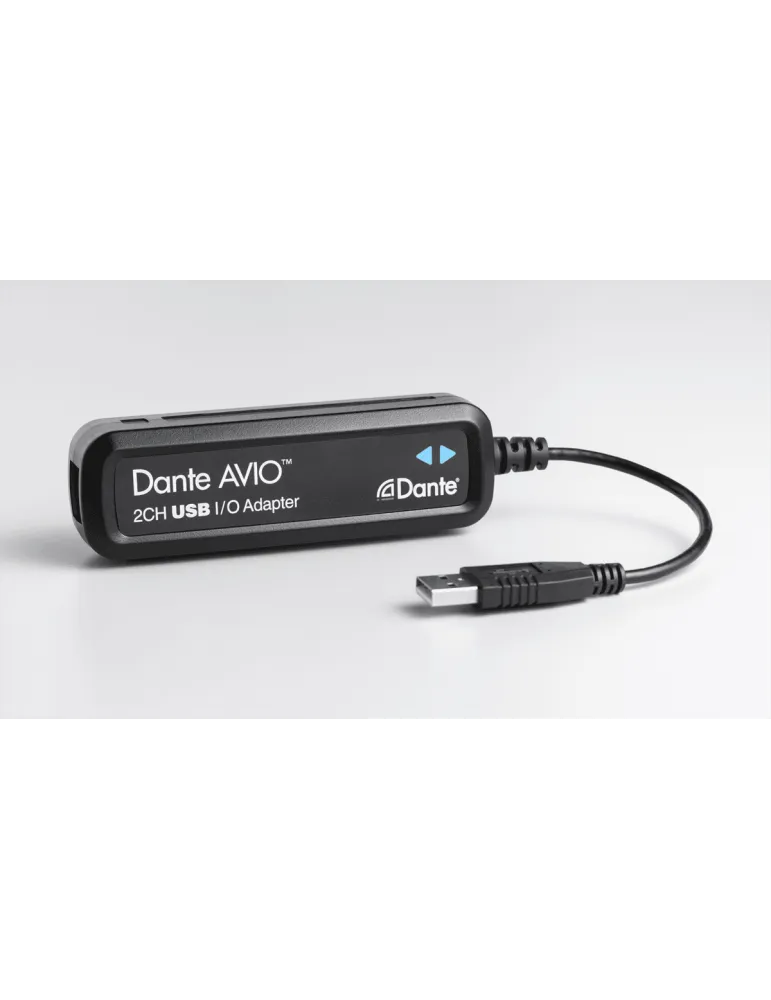  DANTE ADP-USB-AU-2X2 Adaptador Dante-USB - 2 canales de E/S|MusicGoodDeal 