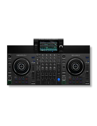 Sistema DJ autónomo de 4 canales con pantalla táctil de 7" | MusicGoodDeal
