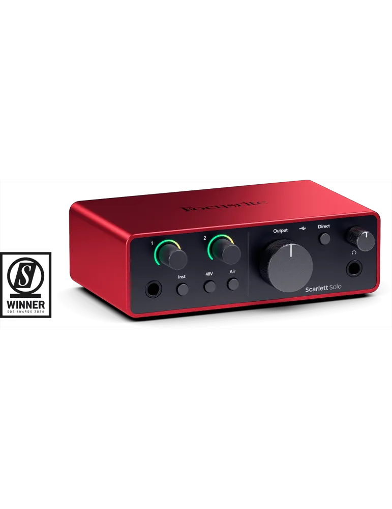 FOCUSRITE SCARLETT4-SOLO | MusicGoodDeal