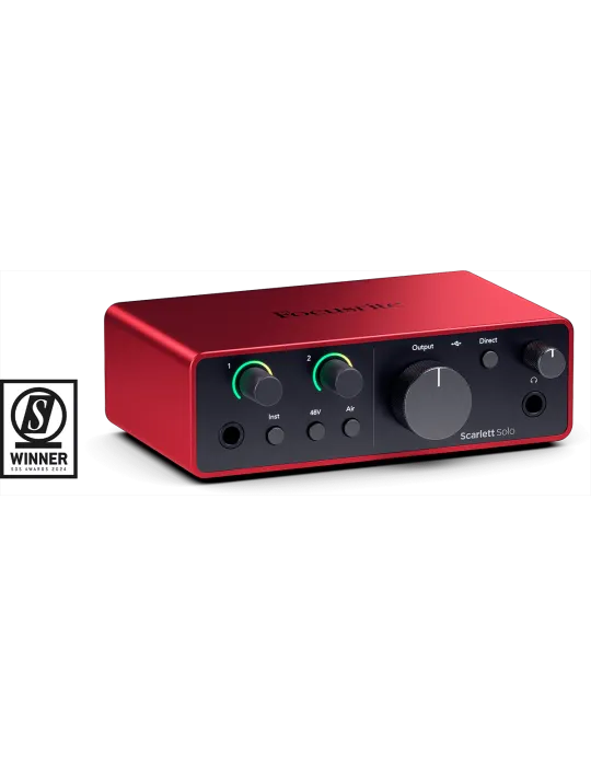 FOCUSRITE SCARLETT4-SOLO | MusicGoodDeal