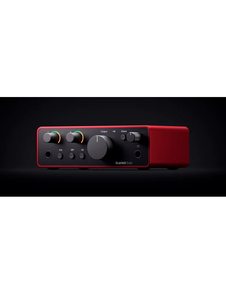 FOCUSRITE SCARLETT4-SOLO | MusicGoodDeal
