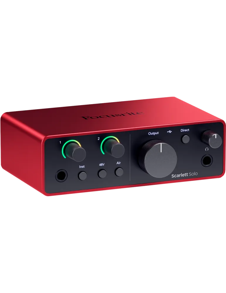 FOCUSRITE SCARLETT4-SOLO-STUDIO | MusicGoodDeal