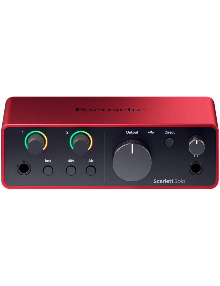 FOCUSRITE SCARLETT4-SOLO-STUDIO | MusicGoodDeal
