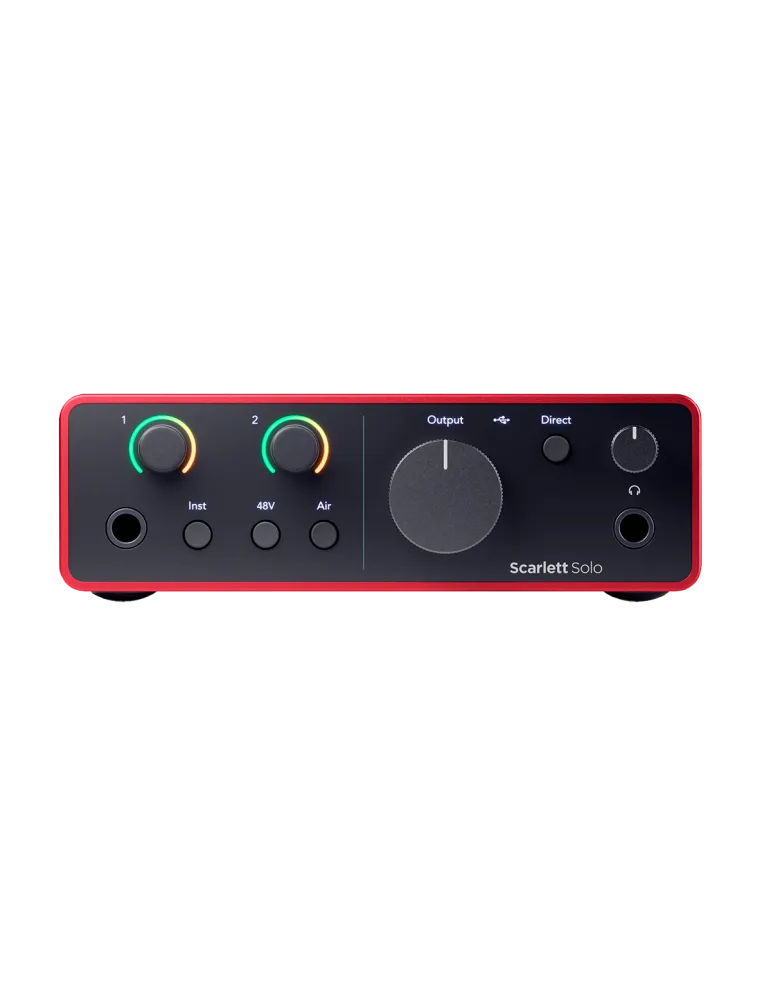 FOCUSRITE SCARLETT4-SOLO-STUDIO | MusicGoodDeal