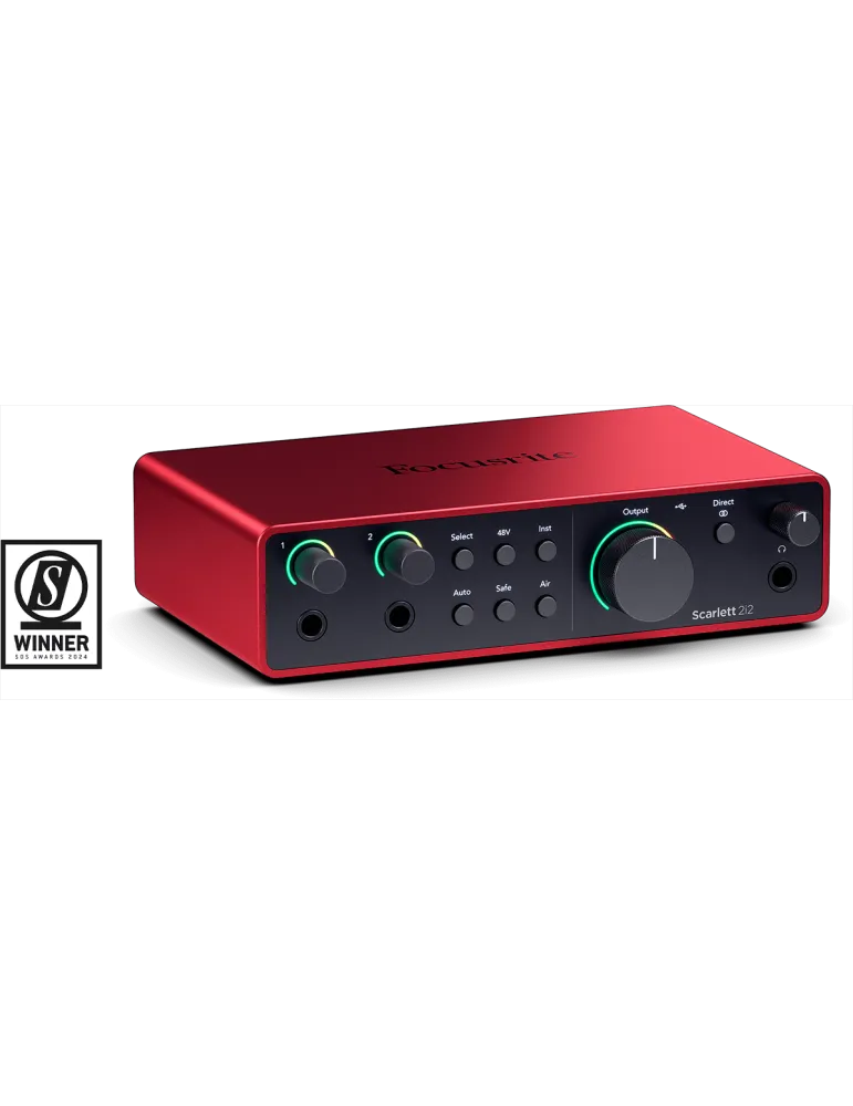FOCUSRITE SCARLETT4-2I2 | MusicGoodDeal