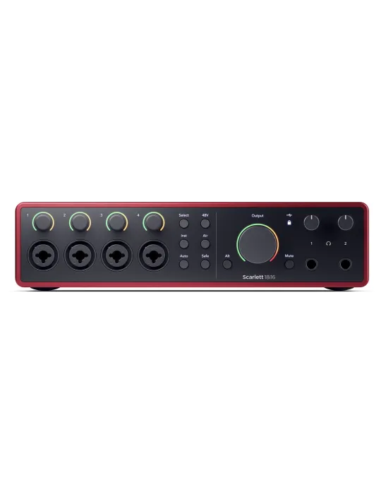 FOCUSRITE SCARLETT4-18I16 | MusicGoodDeal