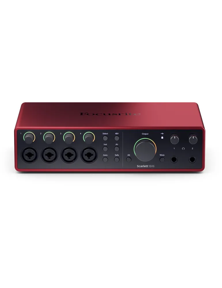 FOCUSRITE SCARLETT4-18I16 | MusicGoodDeal