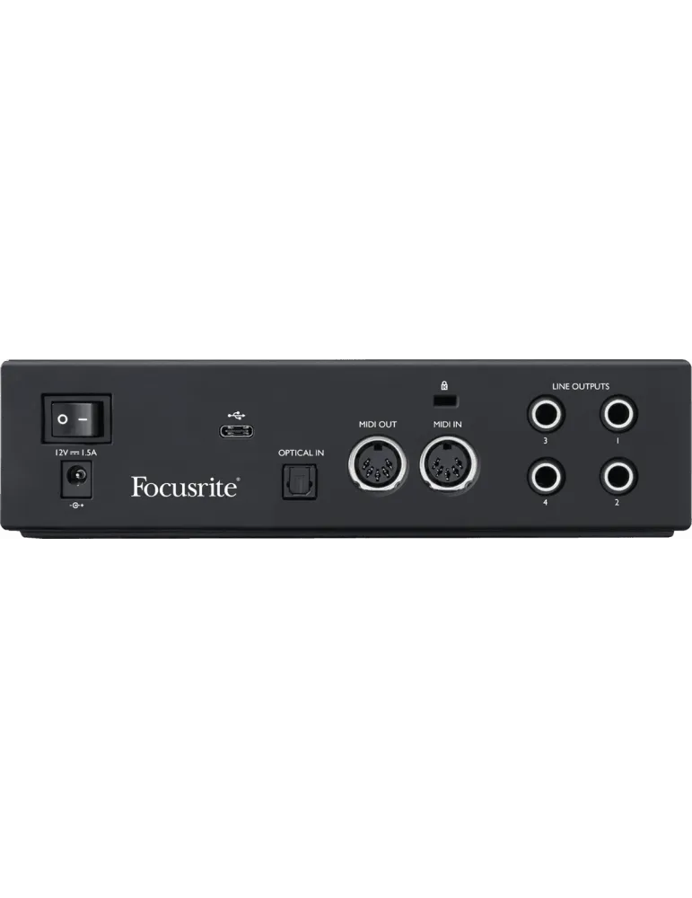  FOCUSRITE CLARETT-2PRE+ Clarett+ - Interfaz de 10 entradas y 4 salidas|MusicGoodDeal 