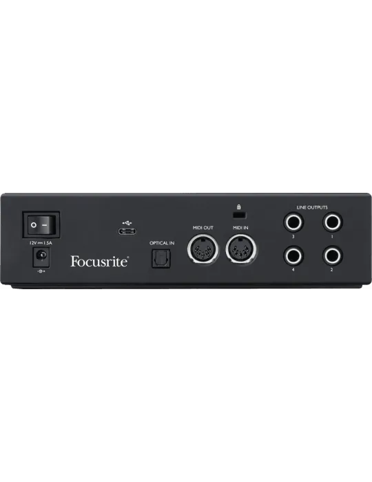  FOCUSRITE CLARETT-2PRE+ Clarett+ - Interfaz de 10 entradas y 4 salidas|MusicGoodDeal 