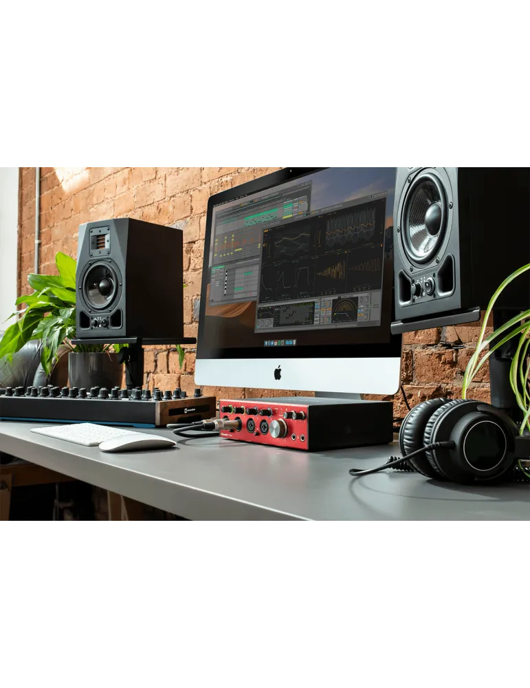  FOCUSRITE CLARETT-4PRE+ Clarett+ - Interfaz de 18 entradas / 8 salidas|MusicGoodDeal 