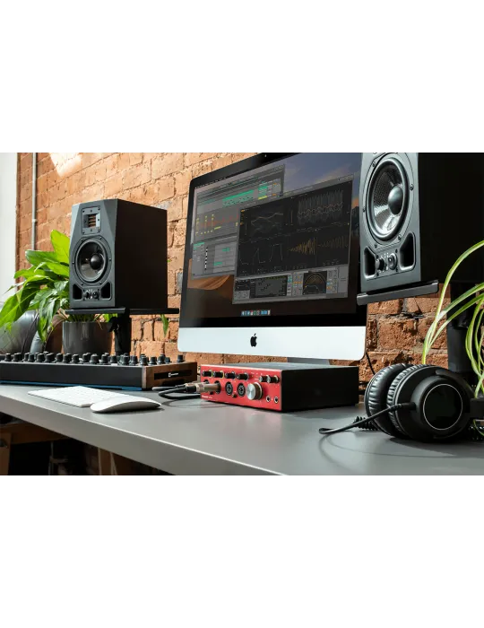  FOCUSRITE CLARETT-4PRE+ Clarett+ - Interfaz de 18 entradas / 8 salidas|MusicGoodDeal 