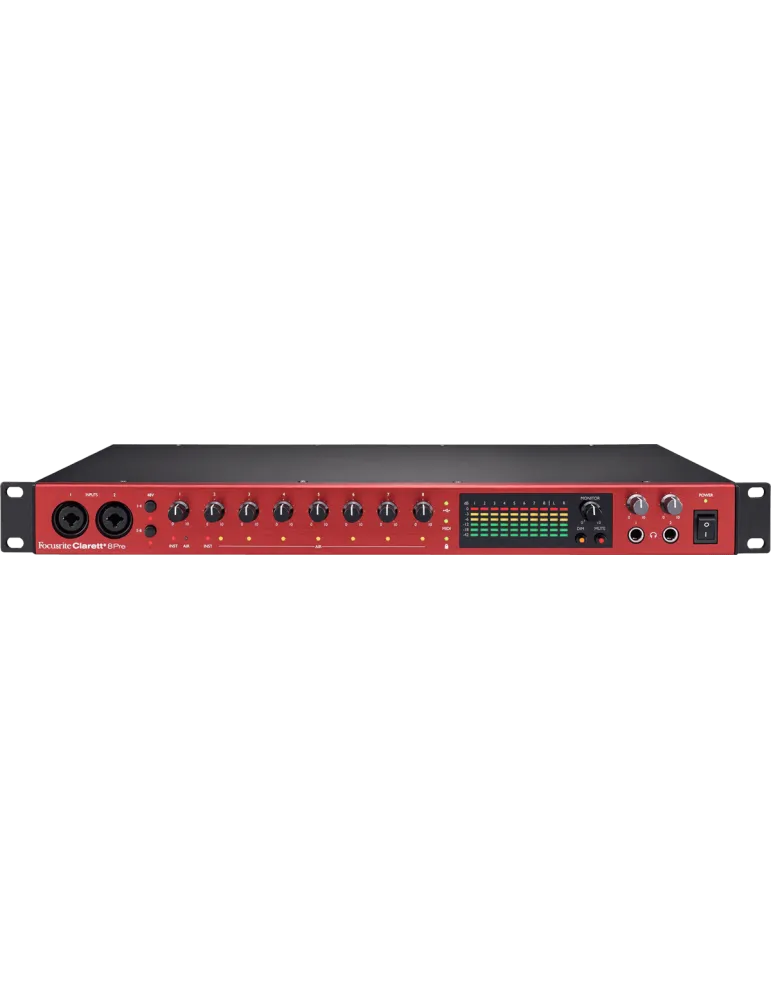  FOCUSRITE CLARETT-8PRE+ Clarett+ - Schnittstelle 18 In / 20 Out|MusicGoodDeal 