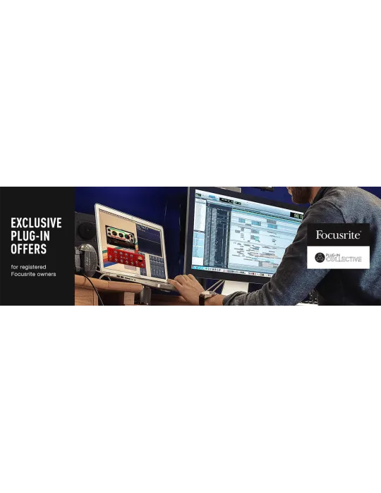  FOCUSRITE CLARETT-8PRE+ Clarett+ - Schnittstelle 18 In / 20 Out|MusicGoodDeal 