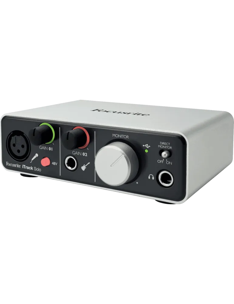  FOCUSRITE ITRACK-SOLO-LIGHTNING ITRACK - Interface 2 In / 2 Out|MusicGoodDeal 