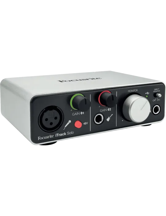  FOCUSRITE ITRACK-SOLO-LIGHTNING ITRACK - Interface 2 In / 2 Out|MusicGoodDeal 