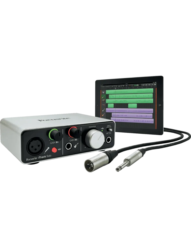  FOCUSRITE ITRACK-SOLO-LIGHTNING ITRACK - Interface 2 In / 2 Out|MusicGoodDeal 