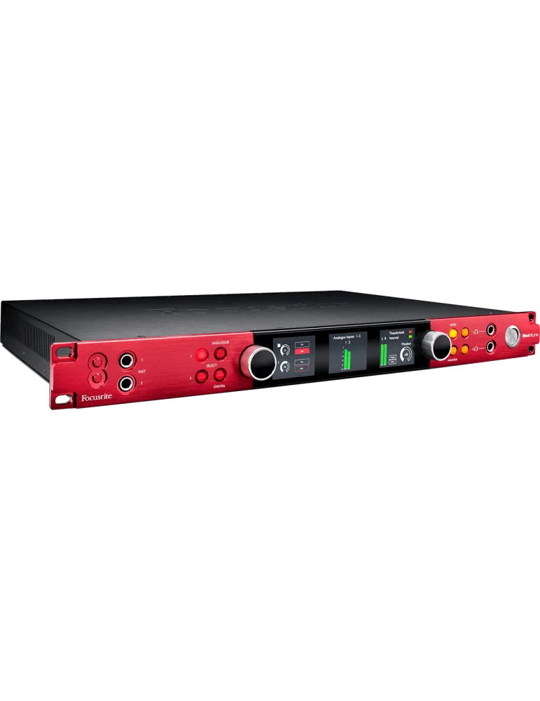  FOCUSRITE PRO RED-8LINE Rojo - Interfaz 58 in / 64 out|MusicGoodDeal 
