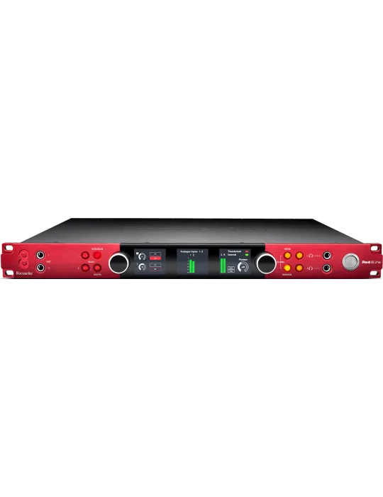  FOCUSRITE PRO RED-8LINE Rojo - Interfaz 58 in / 64 out|MusicGoodDeal 