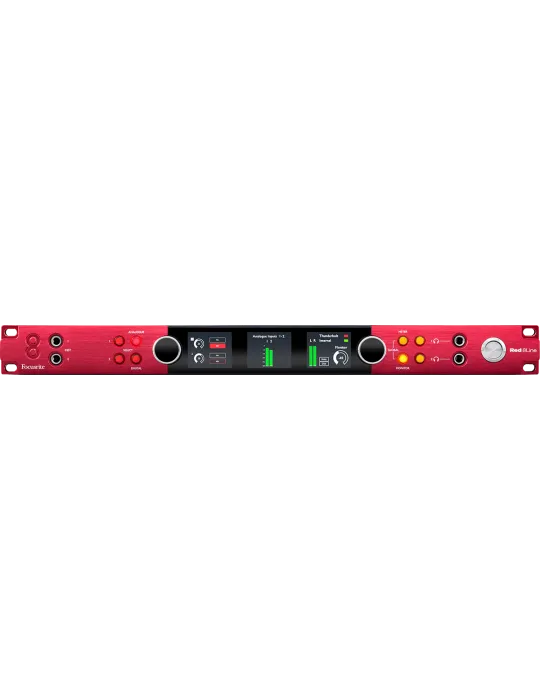  FOCUSRITE PRO RED-8LINE Rojo - Interfaz 58 in / 64 out|MusicGoodDeal 