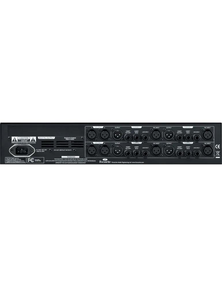 FOCUSRITE PRO ISA-428-MK2 ISA - 4 channels|MusicGoodDeal 