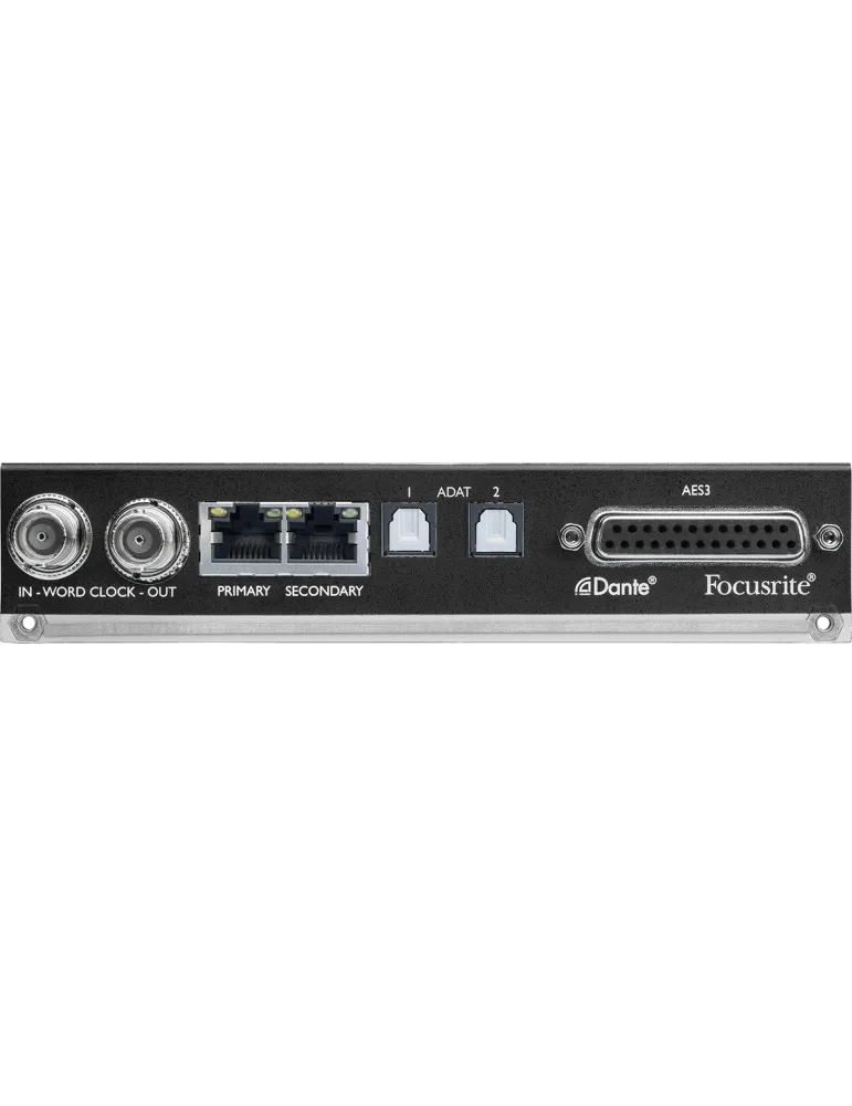  FOCUSRITE PRO ISA-ADN8 ISA - ADAT/Dante 428/828 Mk2 8 Channel AN Card|MusicGoodDeal 