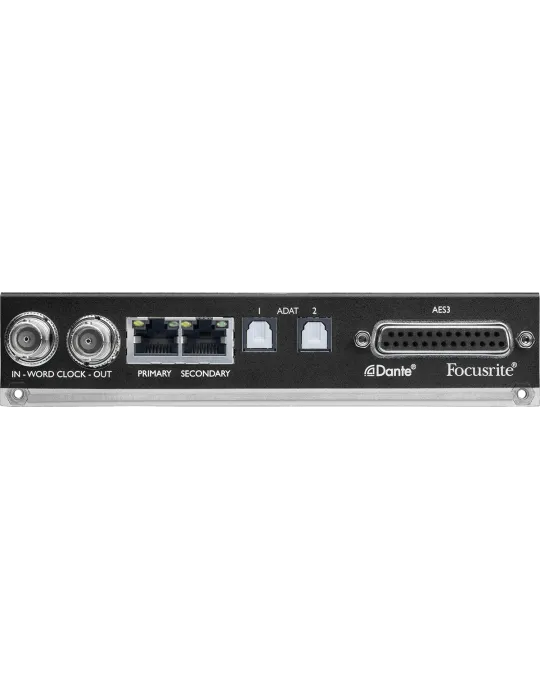  FOCUSRITE PRO ISA-ADN8 ISA - ADAT/Dante 428/828 Mk2 8 Channel AN Card|MusicGoodDeal 