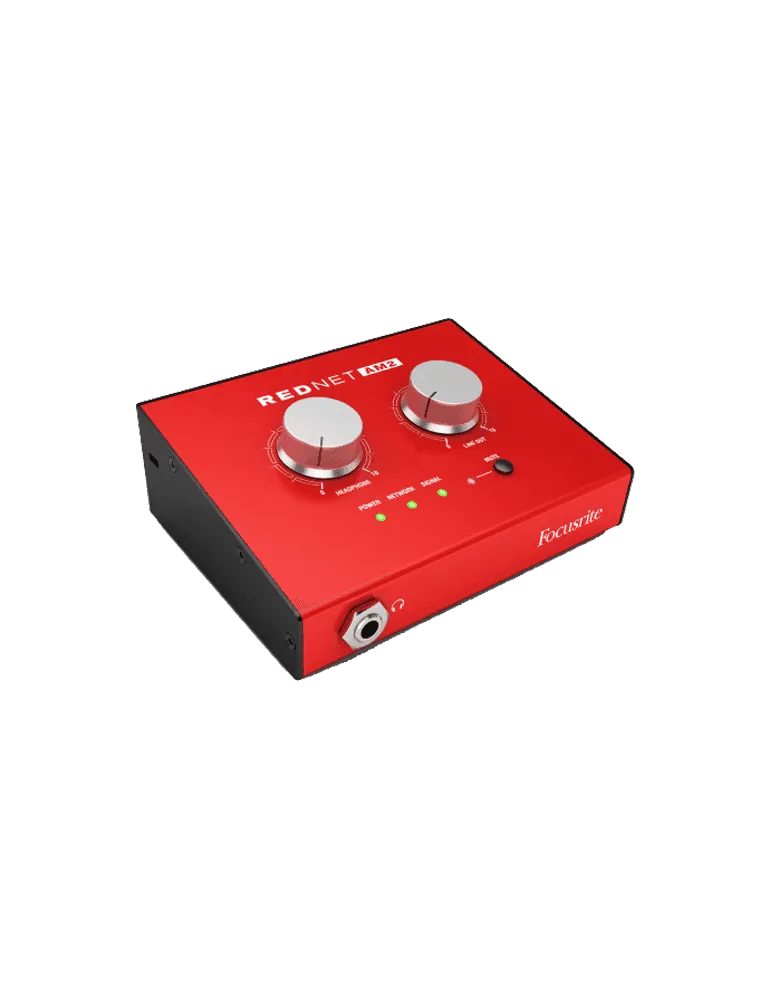  FOCUSRITE PRO REDNET-AM2 REDNET - Amplificador de auriculares / 2 salidas de línea|MusicGoodDeal 