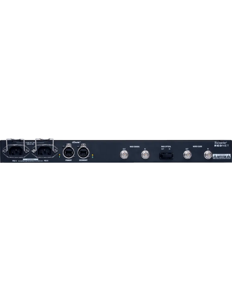 FOCUSRITE REDNET-D64R | MusicGoodDeal