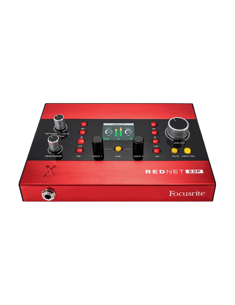  FOCUSRITE PRO REDNET-X2P REDNET - Escritorio Dante 2x2|MusicGoodDeal 