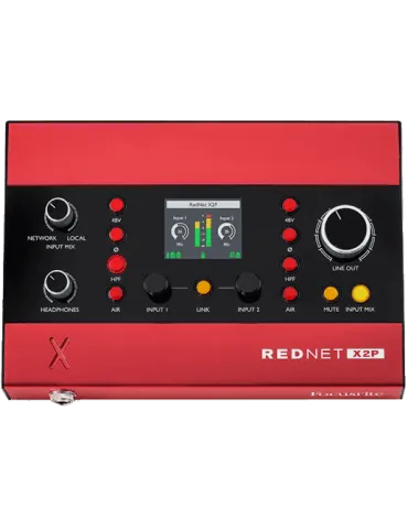  FOCUSRITE PRO REDNET-X2P REDNET - Escritorio Dante 2x2|MusicGoodDeal  2
