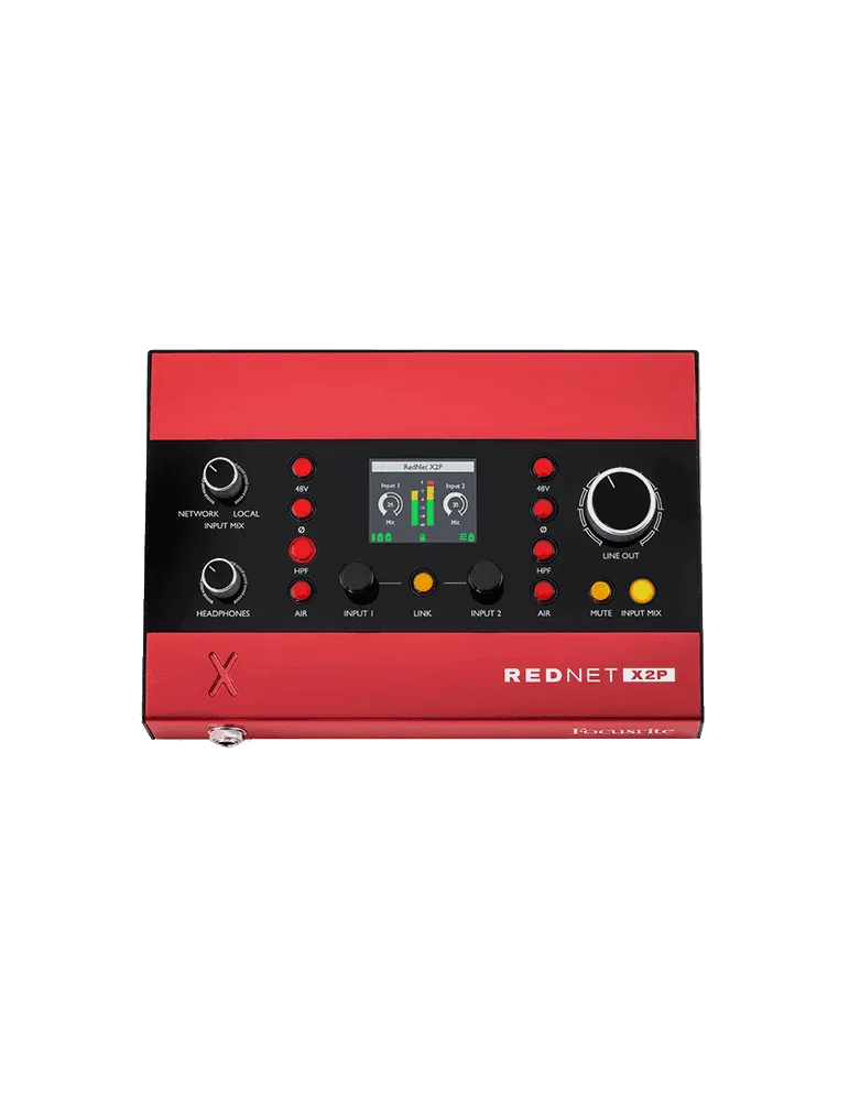  FOCUSRITE PRO REDNET-X2P REDNET - Escritorio Dante 2x2|MusicGoodDeal 