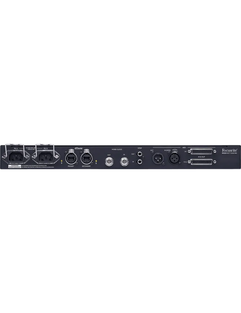  FOCUSRITE PRO REDNET-D16R-MK2 REDNET - 16 canales de E/S AES3|MusicGoodDeal 
