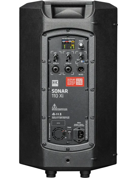  HK AUDIO SONAR-110XI Powered Speakers - 2 way 10" 1,2 kW bluetooth|MusicGoodDeal 