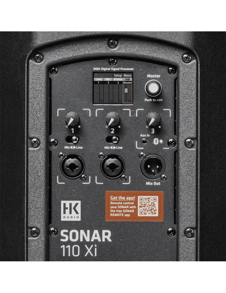  HK AUDIO SONAR-110XI Powered Speakers - 2 way 10" 1,2 kW bluetooth|MusicGoodDeal 