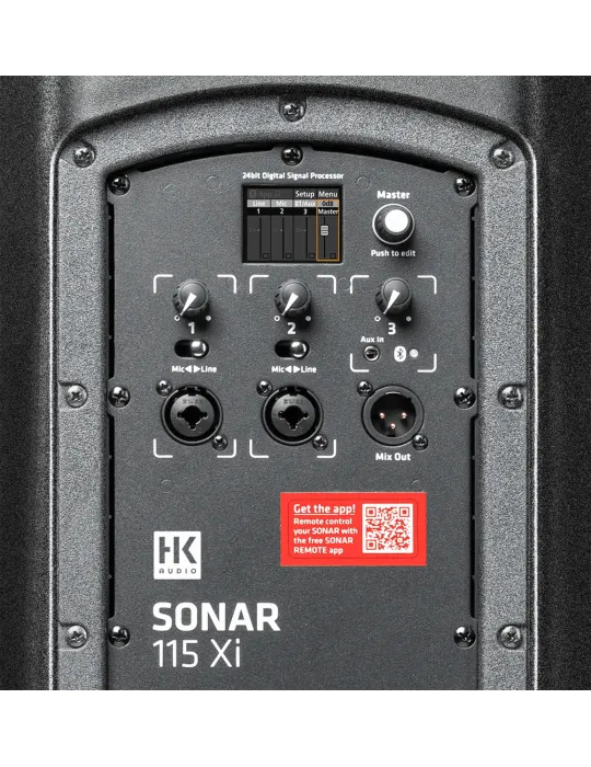  HK AUDIO SONAR-115XI Powered Speakers - 2 way 15" 1,2 kW bluetooth|MusicGoodDeal 