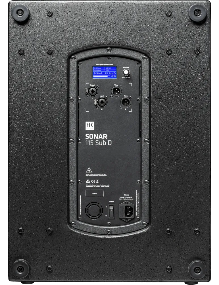  HK AUDIO SONAR-115SUBD Powered speakers - 15" 1,5 kW subwoofer|MusicGoodDeal 