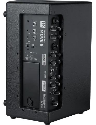  HK AUDIO MOVE8 Batteriebetriebener Lautsprecher - 2-Wege 8"/1" Verstärker 60W Vielseitig einsetzbar|MusicGoodDeal  2
