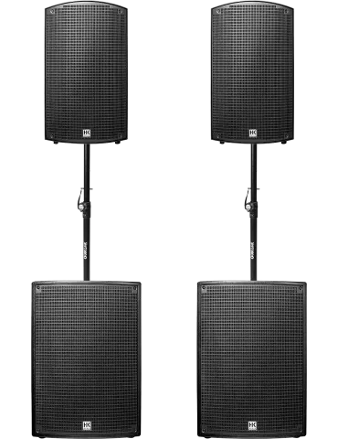 HK AUDIO SONARPACK-1215  Systèmes - Kit amplifié pour 200 pers.