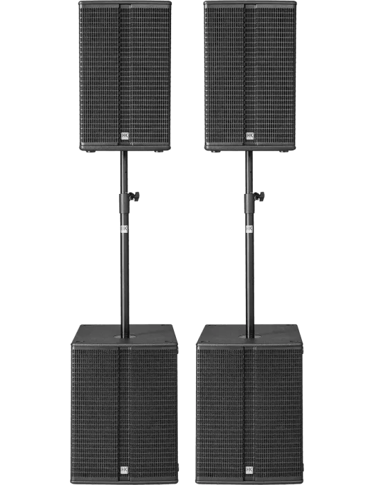  HK AUDIO L3PACK-BASS Complete Systems - Amplified Kit for 250 people|MusicGoodDeal 