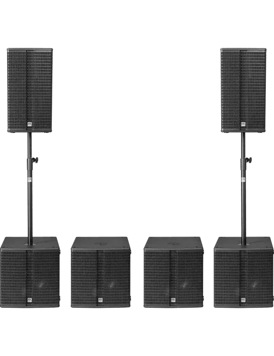  HK AUDIO L3PACK-PERFORM Complete systems - Amplified kit for 500 people.|MusicGoodDeal 
