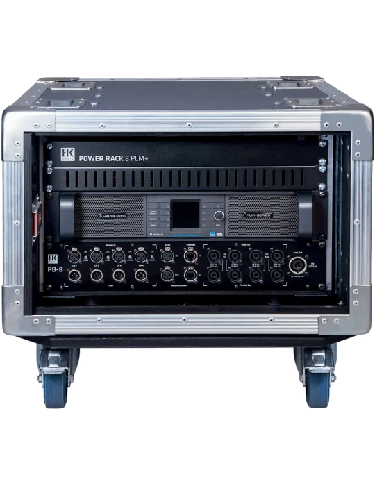  HK AUDIO C-DRIVE4LG Complete racks - Rack with 1x PLM 12K44 amp|MusicGoodDeal 