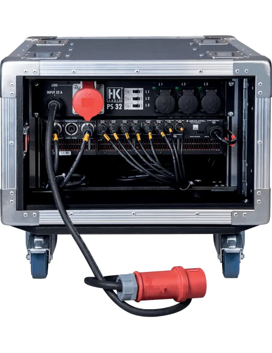  HK AUDIO C-DRIVE4LG Complete racks - Rack with 1x PLM 12K44 amp|MusicGoodDeal 